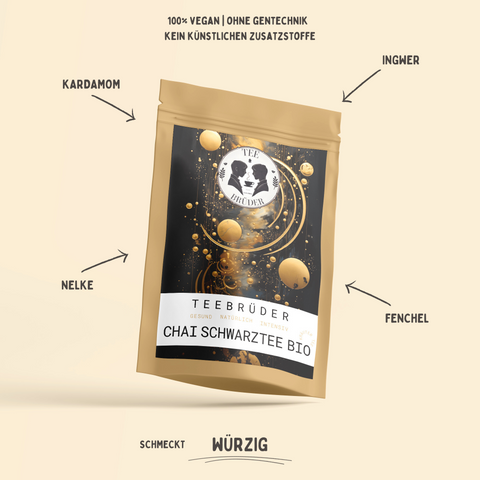 Chai Schwarztee BIO | Kräutermischung | 50-100g