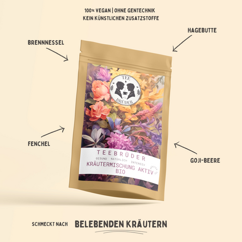 Kräutermischung Aktiv BIO | Kräutermischung | 50-100g