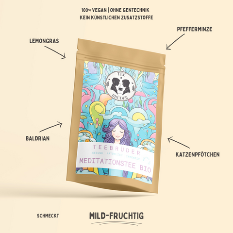 Meditationstee BIO | Kräutermischung | 50-100g