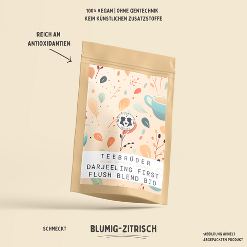 Darjeeling First Flush Blend BIO | Schwarzer Tee | 50-200g