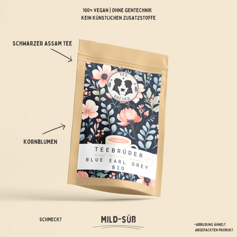 Blue Earl Grey BIO | Schwarzer Tee | 50-200g