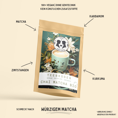 Chai Matcha BIO | Grüner Tee | 50-100g