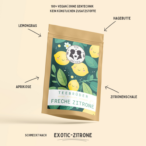 Freche Zitrone | Früchte Tee | 50-100g