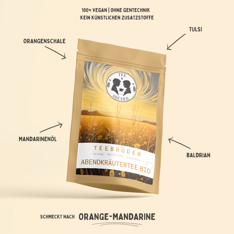 Abendkräutertee BIO | Kräutermischung | 50-100g