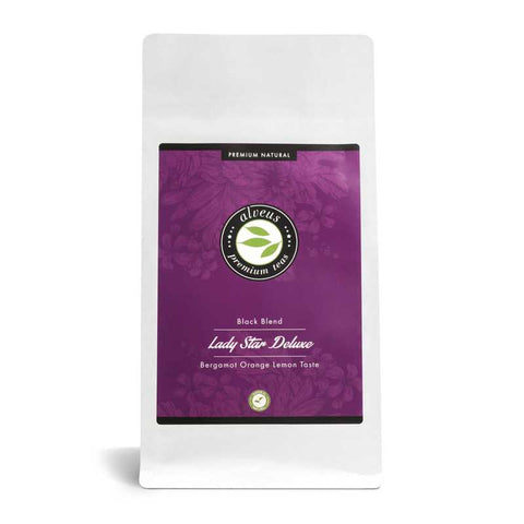 Lady Star Deluxe| Schwarzer Tee | Branded Edition Alveus | 100g