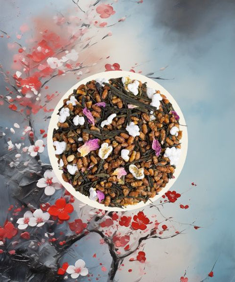 Japanischer Blütenzauber | Grüner Tee | 50-100g