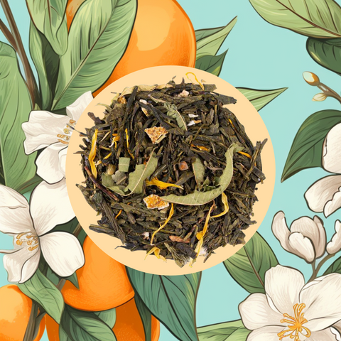 Mellow Mandarine | Grüner Tee | 50-100g