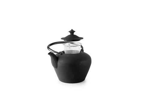 Gusseisen Teekanne "Lamam" - 1,10 l inkl. Edelstahlfilter