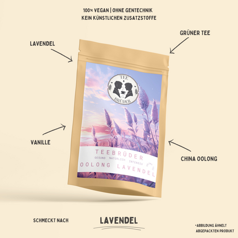 Oolong Lavendel BIO | Oolong Tee | 50-200g