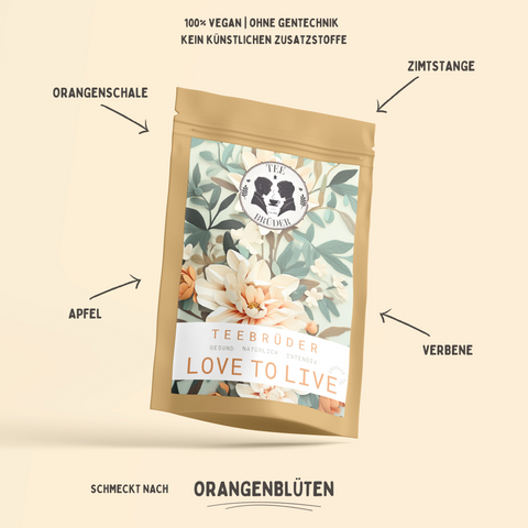 Love to Live | Früchte Tee | 50-100g