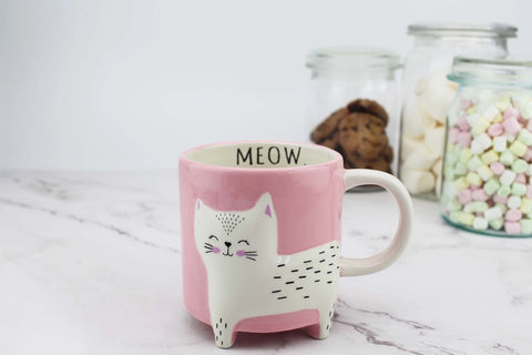 Tasse Meow - Katzenmotiv