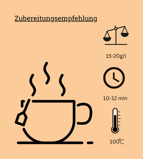 Goji Pfirsich Oase | Früchte Tee | 50-100g