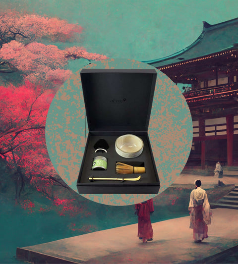Japan Beginner`s Matcha BIO Geschenk-Set | Branded von Alveus
