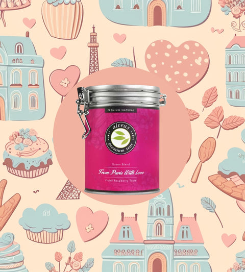 From Paris with Love | Grüner Tee | Branded Edition Alveus | 100g