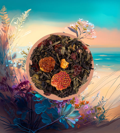 Erdbeer-Sahne | Pu Erh Tee | 50-200g